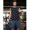 imageCOOFANDY Mens 2 Pack 9 inch Gym Workout Shorts Lightweight Casual Active Running Shorts with PocketsNavy Blue1 Pack of 1