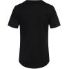 imageCOOFANDY Mens Baseball Button Down Jersey Short Sleeve Hipster Hip Hop T ShirtsBlack