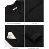imageCOOFANDY Mens Bomber Jacket Lightweight Casual Stylish Light Flight Jacket Windbreaker Varsity JacketsBlack