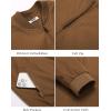 imageCOOFANDY Mens Bomber Jacket Lightweight Casual Stylish Light Flight Jacket Windbreaker Varsity JacketsBrown