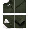imageCOOFANDY Mens Bomber Jacket Lightweight Casual Stylish Light Flight Jacket Windbreaker Varsity JacketsDark Green