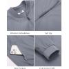 imageCOOFANDY Mens Bomber Jacket Lightweight Casual Stylish Light Flight Jacket Windbreaker Varsity JacketsLinght Grey