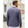 imageCOOFANDY Mens Casual Blazer Lightweight Unlined Sport Coat Regular Fit Two Button Suit JacketBlue
