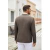 imageCOOFANDY Mens Casual Blazer Lightweight Unlined Sport Coat Regular Fit Two Button Suit JacketBrown