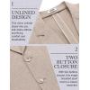 imageCOOFANDY Mens Casual Blazer Lightweight Unlined Sport Coat Regular Fit Two Button Suit JacketChampagne