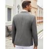 imageCOOFANDY Mens Casual Blazer Lightweight Unlined Sport Coat Regular Fit Two Button Suit JacketGray