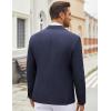 imageCOOFANDY Mens Casual Blazer Lightweight Unlined Sport Coat Regular Fit Two Button Suit JacketNavy Blue