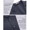 imageCOOFANDY Mens Casual Blazer Lightweight Unlined Sport Coat Regular Fit Two Button Suit JacketNavy Blue