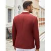 imageCOOFANDY Mens Casual Blazer Lightweight Unlined Sport Coat Regular Fit Two Button Suit JacketRed