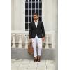 imageCOOFANDY Mens Casual Blazer Lightweight Unlined Sport Coat Regular Fit Two Button Suit JacketSolid Blazer  Black