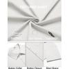imageCOOFANDY Mens Casual Button Down Shirts Short Sleeve Summer Beach Vacation ShirtsAwhite