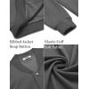 imageCOOFANDY Mens Casual Lightweight Jacket Baseball Letterman Snap Button JacketDark Grey