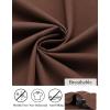 imageCOOFANDY Mens Dress Shirts Long Sleeve Button Down Formal Shirt Regular Fit Solid Business Casual ShirtsBrown