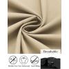 imageCOOFANDY Mens Dress Shirts Long Sleeve Button Down Formal Shirt Regular Fit Solid Business Casual ShirtsKhaki