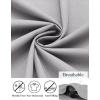 imageCOOFANDY Mens Dress Shirts Long Sleeve Button Down Formal Shirt Regular Fit Solid Business Casual ShirtsLight Grey