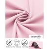 imageCOOFANDY Mens Dress Shirts Long Sleeve Button Down Formal Shirt Regular Fit Solid Business Casual ShirtsPink
