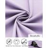 imageCOOFANDY Mens Dress Shirts Long Sleeve Button Down Formal Shirt Regular Fit Solid Business Casual ShirtsPurple