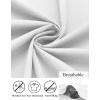 imageCOOFANDY Mens Dress Shirts Long Sleeve Button Down Formal Shirt Regular Fit Solid Business Casual ShirtsWhite