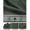 imageCOOFANDY Mens Dress Shirts Long Sleeve Wrinkle Free Shirt Textured Business Casual Button Down ShirtDark Army Green