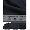imageCOOFANDY Mens Dress Shirts Long Sleeve Wrinkle Free Shirt Textured Business Casual Button Down ShirtNavy Blue