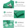 imageCOOFANDY Mens Fashion Shawl Collar Pullover Casual Long Sleeve Knitted Sweater SweatshirtsChristmasgreen