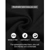 imageCOOFANDY Mens Fashion Shawl Collar Pullover Casual Long Sleeve Knitted Sweater SweatshirtsSweatshirtblack