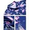 imageCOOFANDY Mens Hawaiian Shirts Short Sleeve Button Down Shirt Casual Summer Beach Shirts Floral Tropical Vacation Resort WearBluebird