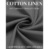 imageCOOFANDY Mens Long Sleeve Button Down Shirts Casual Cotton Linen Shirts Summer Beach Shirt with PocketDark Grey