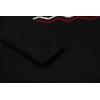 imageCOOFANDY Mens Quarter Zip Pullover Sweater Casual Zip Up Polo Sweater KnitBlack and White Snowflakes Christmas Tree