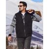 imageCOOFANDY Mens Quarter Zip Pullover Sweater Casual Zip Up Polo Sweater KnitPat1 Christmas