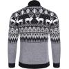 imageCOOFANDY Mens Quarter Zip Pullover Sweater Casual Zip Up Polo Sweater KnitPat1 Christmas