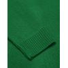 imageCOOFANDY Mens Quarter Zip Pullover Sweater Casual Zip Up Polo Sweater KnitPat11 Snowflakes Green
