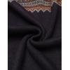 imageCOOFANDY Mens Quarter Zip Pullover Sweater Casual Zip Up Polo Sweater KnitPat3