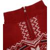 imageCOOFANDY Mens Quarter Zip Pullover Sweater Casual Zip Up Polo Sweater KnitPat6