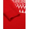 imageCOOFANDY Mens Quarter Zip Pullover Sweater Casual Zip Up Polo Sweater KnitRed Deer
