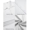 imageCOOFANDY Mens Short Sleeve Button Down Casual Shirts for Men Summer Untucked ShirtsWhite