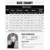 imageCOOFANDY Mens Short Sleeve Dress Shirts Casual Button Down Wrinkle Free Regular Fit Business Untucked ShirtsAngel Falls