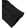 imageCOOFANDY Mens Slim Fit Turtleneck Sweater Casual Twisted Knitted Pullover Sweaters01black