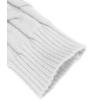imageCOOFANDY Mens Slim Fit Turtleneck Sweater Casual Twisted Knitted Pullover Sweaters01white