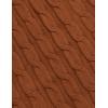 imageCOOFANDY Mens Slim Fit Turtleneck Sweater Casual Twisted Knitted Pullover SweatersBrown