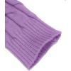 imageCOOFANDY Mens Slim Fit Turtleneck Sweater Casual Twisted Knitted Pullover SweatersLight Purple