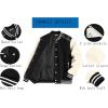 imageCOOFANDY Mens Varsity Jacket Casual Leather Sleeve Baseball Letterman Bomber Jacket CoatBlack