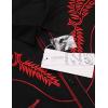 imageCOOFANDY Mens Western Shirts Long Sleeve Embroideres Cowboy Shirts Casual Button Down ShirtBlackpattern1