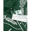 imageCOOFANDY Mens Western Shirts Long Sleeve Embroideres Cowboy Shirts Casual Button Down ShirtForest Greenwhite