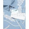 imageCOOFANDY Mens Western Shirts Long Sleeve Embroideres Cowboy Shirts Casual Button Down ShirtLight Blue