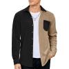 Color Block - Khaki