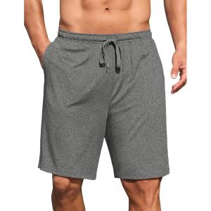 imageCOOFANDY Mens 2 Pack 9 inch Gym Workout Shorts Lightweight Casual Active Running Shorts with PocketsGrey1 Pack of 1