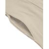 imageCOOFANDY Long Hooded Cardigan Ruffle Shawl Collar Open Front Lightweight Drape Cape Overcoat with PocketsLight Khaki