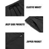 imageCOOFANDY Mens 2 Pack Gym Workout Shorts 7 Inch Lightweight Athletic Shorts Quick Dry Running Shorts with PocketsBlack