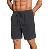 imageCOOFANDY Mens 2 Pack Gym Workout Shorts 7 Inch Lightweight Athletic Shorts Quick Dry Running Shorts with PocketsDark GreyNavy Blue